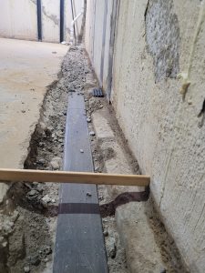Basement waterproofing